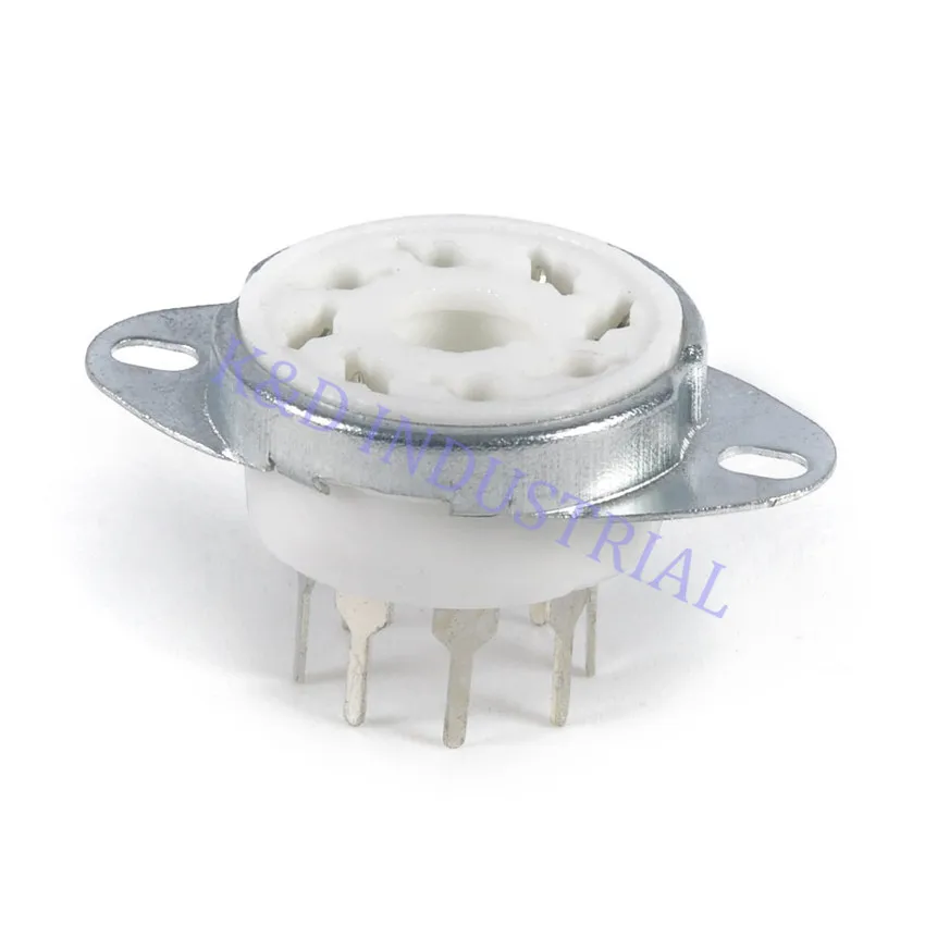 

8pcs 8Pin K8A Octal Ceramic vacuum Tube Socket top mount new valve base