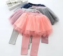 New Fall Cotton Mesh font b Skirts b font Pants Princess Baby Sweet Candy underpants 5