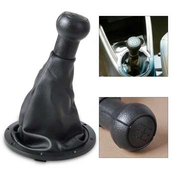 

CITALL Black Premium Leatherette 5 Speed Gear Shift Knob Gaitor Boot For VW Volkswagen Gol Only Fit For 5-Speed Vehicle Models