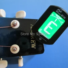 10 шт. клип на гитарный тюнер Горячая распродажа! 360 градусов Изысканный ЖК цифровой бас Скрипка-укулеле Хроматическая гитара клип тюнер