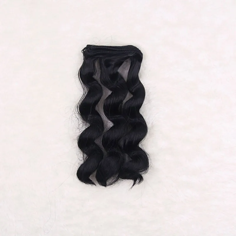 1 шт. 15 см Парики для BJD Ye Luoli SD DIY кукла высокая температура провода волокна волос вьющиеся волосы парики - Цвет: 18