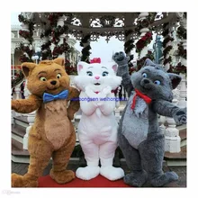 Высокое качество EVA материал шлем моделирование мех милый кот талисман костюмы прогулки мультфильм одежда День Рождения вечерние 062