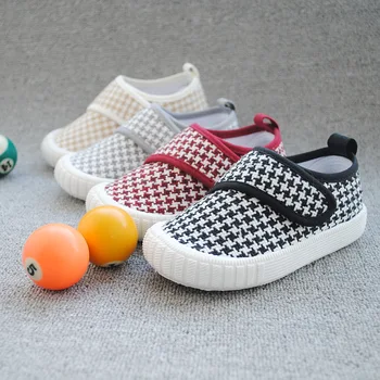 

2019 Spring Children Canvas Shoes Casual Sneakers Black White E-68 Outdoor Sport Kids Shoes Boys Girls Slip Rubber Casual Shoes