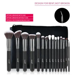 Msq Pro 15Pcs Pinceles de Maquillaje de Base de Sombra en Polvo Maquillaje Cosméticos Cepillos de Pelo Sintéticos con Pu Cuero Ya250 Msq Pro 15Pcs Pinceles de Maquillaje de Base de Sombra en Polvo Maquillaje Cosméticos Cepillos de Pelo Sintéticos con Pu Cuero Ya250