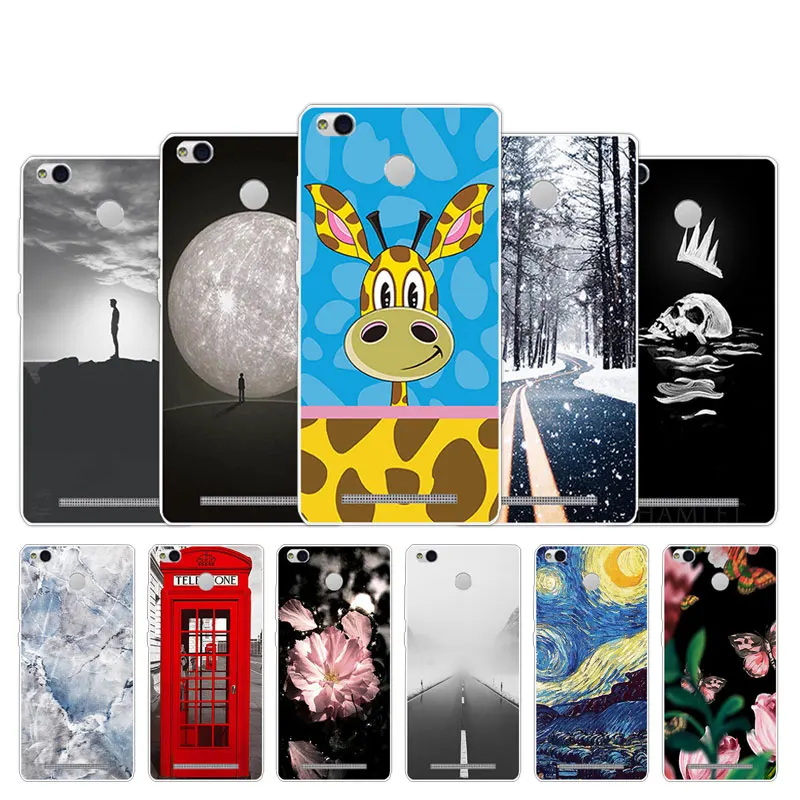 Phone Cases For Xiaomi Redmi 3 Pro 3s Call Box Design Silicon for 3S Back Cover Clear | Мобильные телефоны и аксессуары