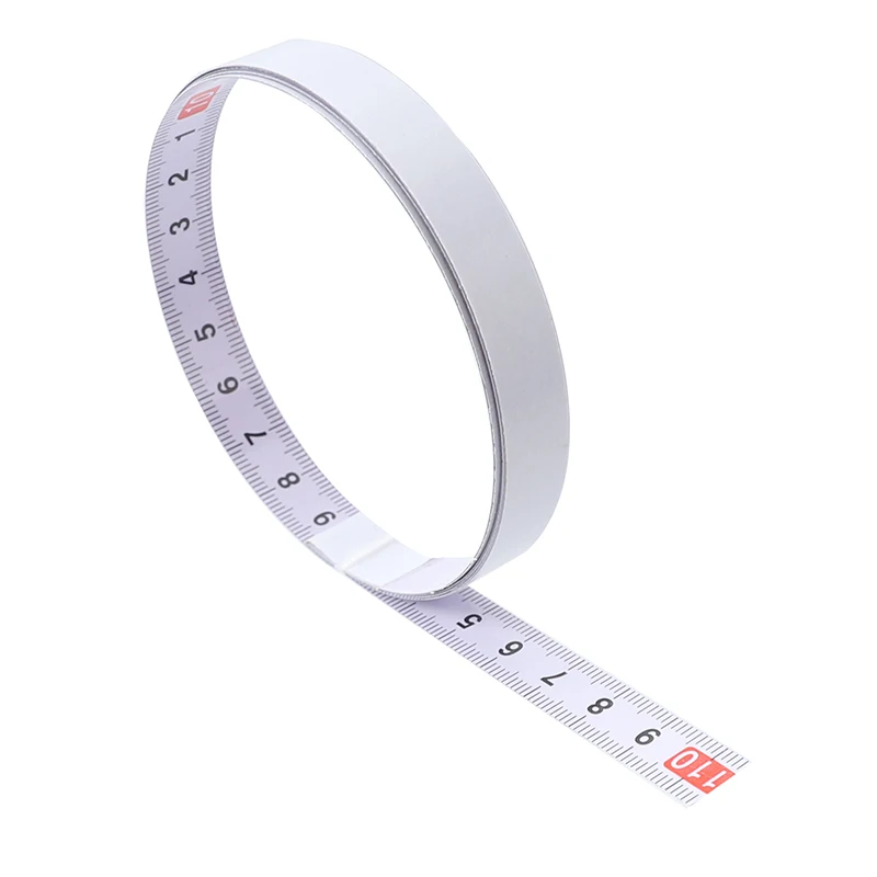  Miter Track Tape Measure Self Adhesive Metric Steel Ruler Miter Saw Scale For T-track Router Table 
