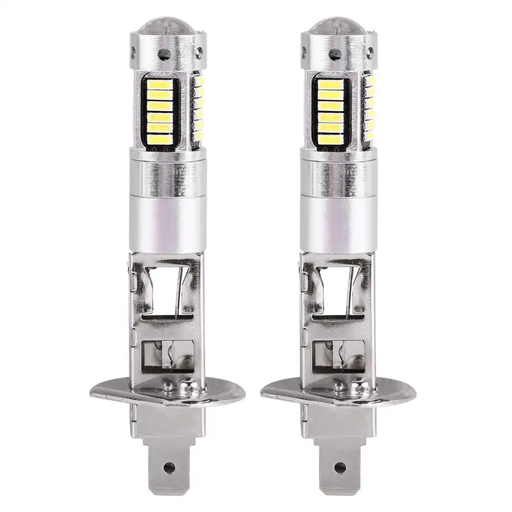 1 пара 12 В H1 4014 30SMD светодиодсветодиодный белые Автомобильные противотуманные