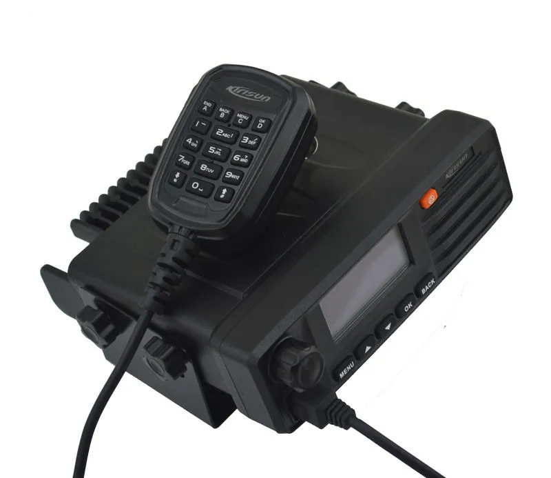 Kirisun dm680 DPMR UHF 400-470 мГц Мобильное радио 256 канала 45 Вт Аналоговый и DPMR цифровой автомобиль Радио станции