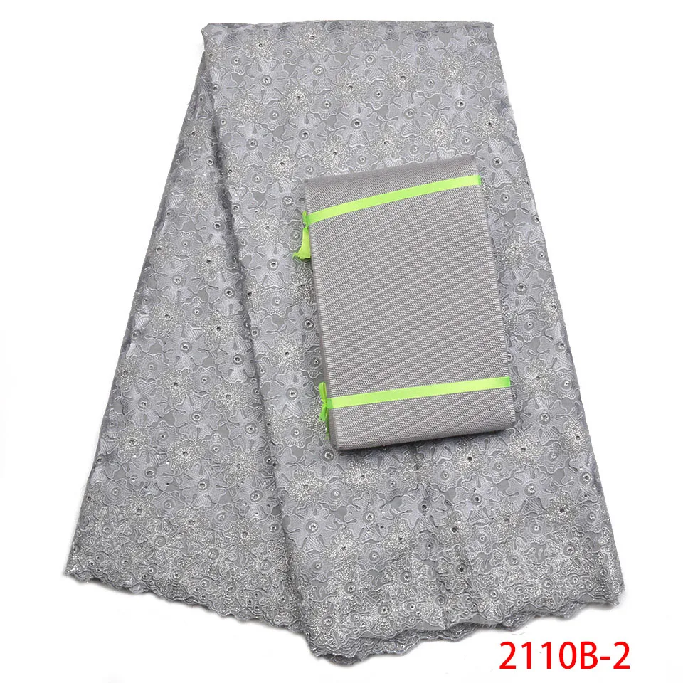 

Hot selling High Quality Swiss Voile Lace Add Aso Oke African Voile Swiss Lace Fabric African Swiss Voile lace Fabric XZ2110B-2