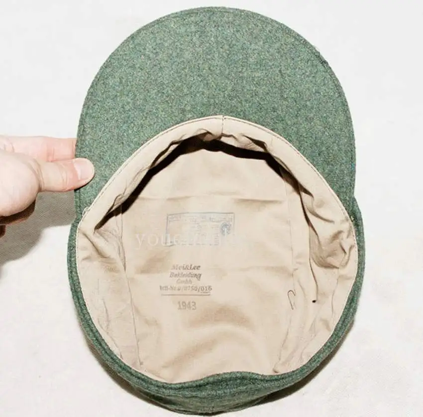Military WWII WW2 German WH EM M43 Wool Panzer Field Cap Sizes-GM030