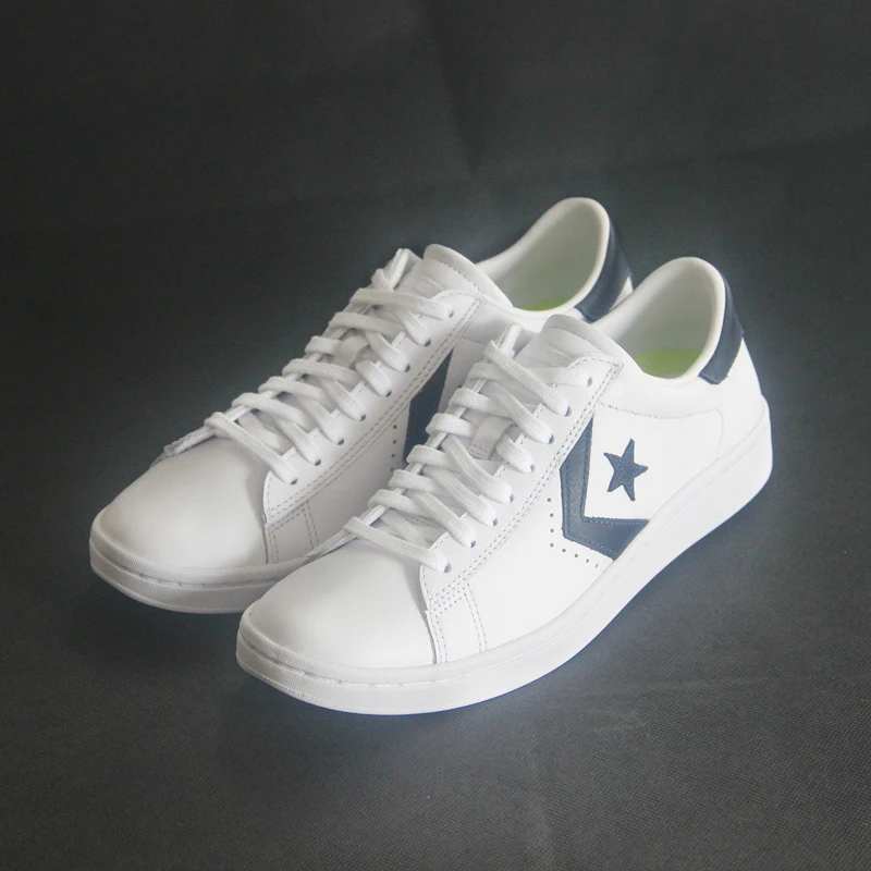 Новинка года Converse Оригинальные кроссовки Star Player кожа для женщин спортивная обувь белый цвет обувь для скейтбординга 555930C
