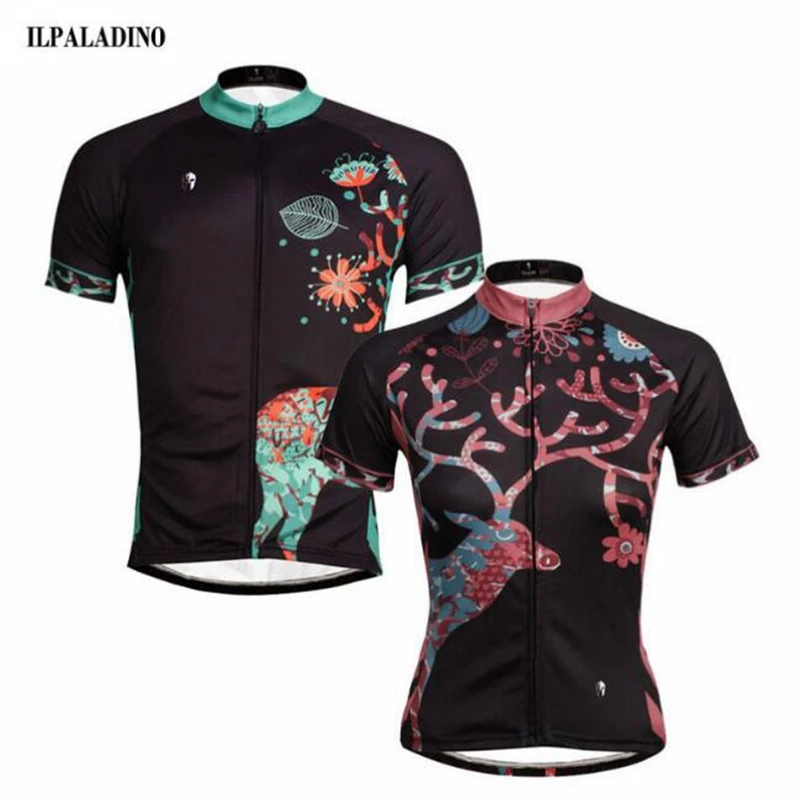 2018 Brand Couple Ropa Ciclismo Cycling Jersey Men Women Couple Shirts downhill Sleeve Bike