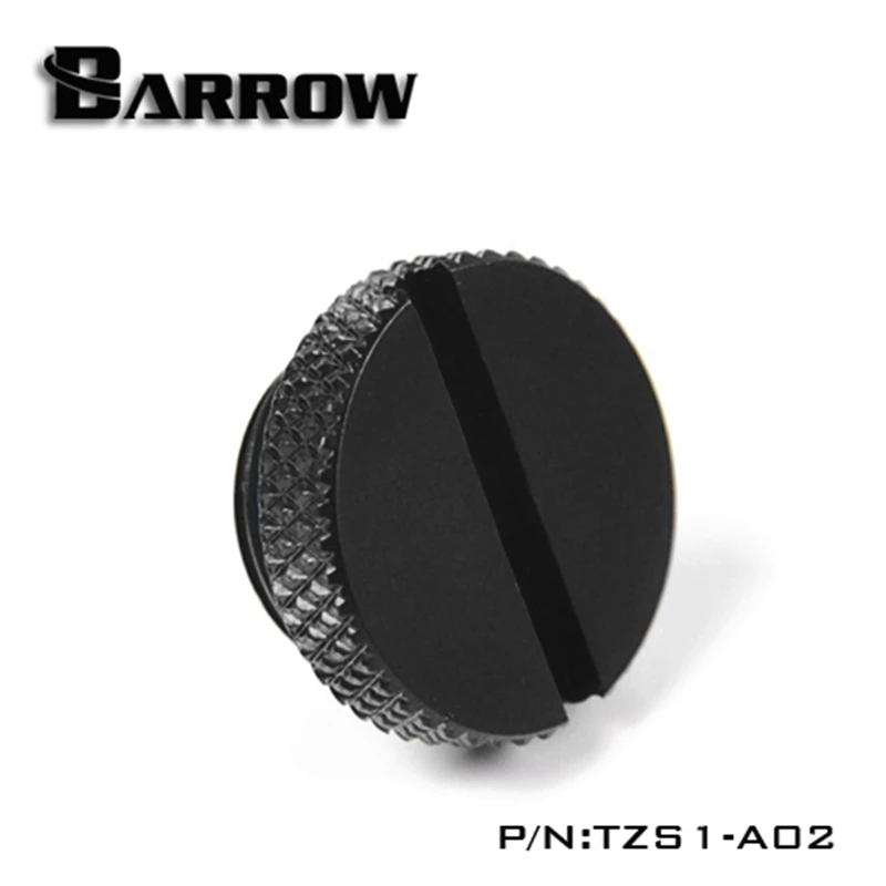 Barrow G1 / 4 черная/Серебристая/белая Прорезная затяжка уплотнения Блокировка