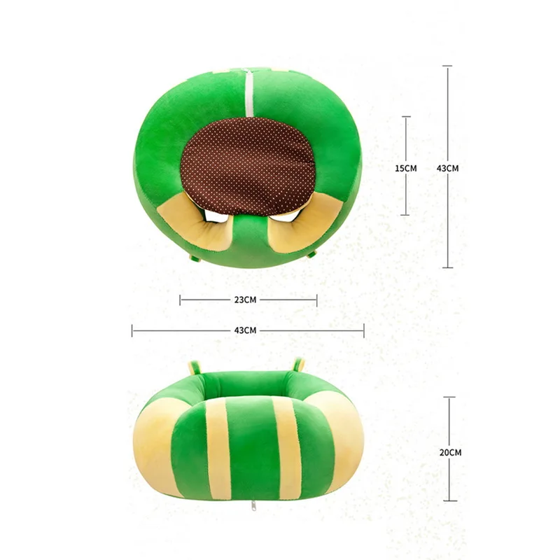 Shujin учится сидеть младенческой детский диван Детское сиденье диван поддержка Хлопок Кормление стул держать сидя осанки удобные для