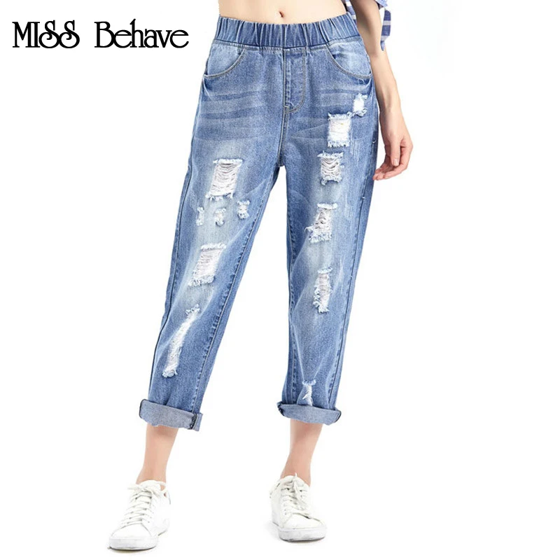 Aliexpress.com : Buy 2017 4XL Women Denim Harem Pants