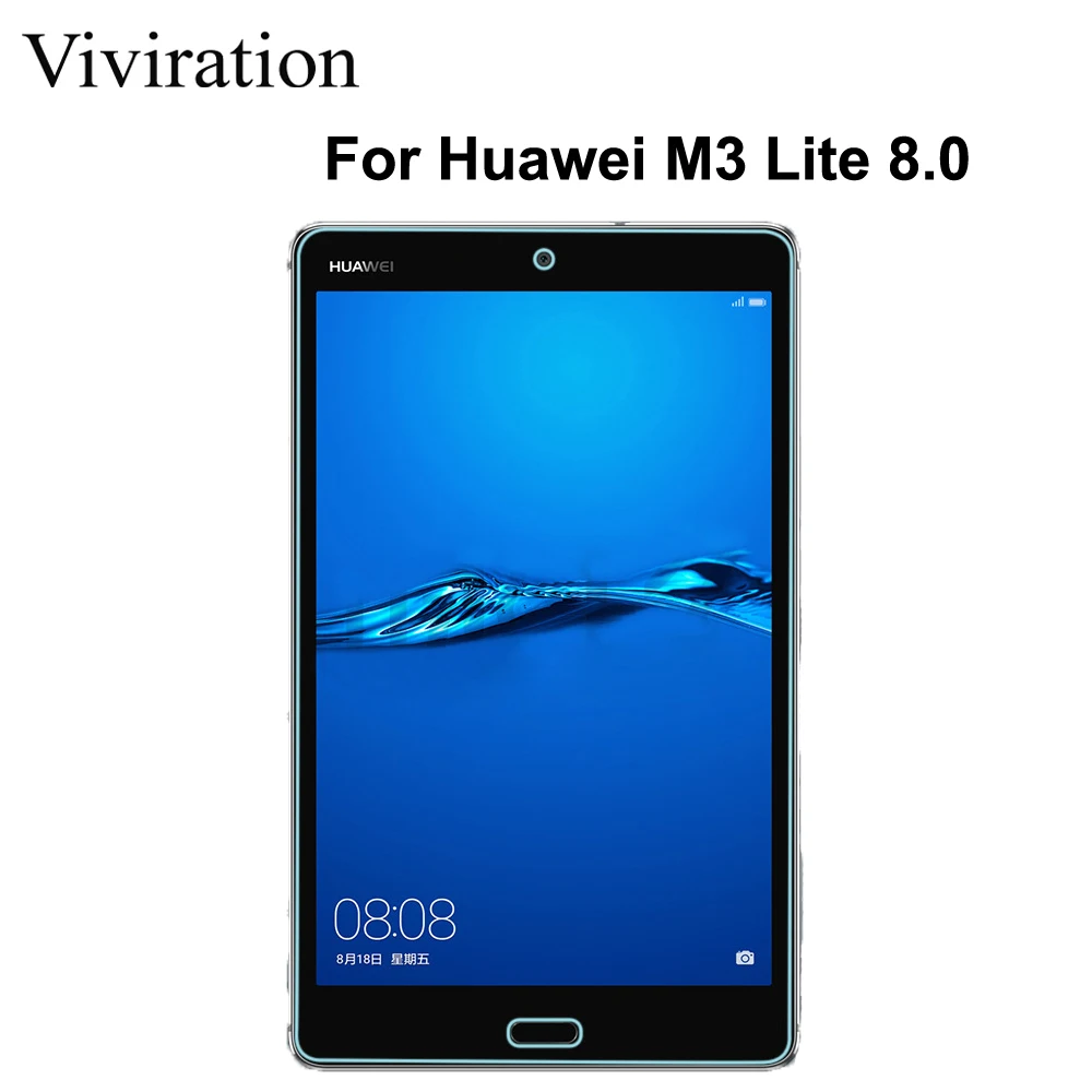 

9H Premium Tempered Glass Film Screen Protector For Huawei M3 Lite 8.0 Inch Tempered Glass Guard Clear Front Screen Protectors