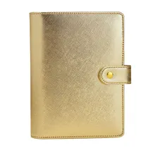 2019 cuadernos y revistas Lovedoki originales de tamaño A5 y A6, cuaderno de bala, diario, libros de mano, plata y oro(China)