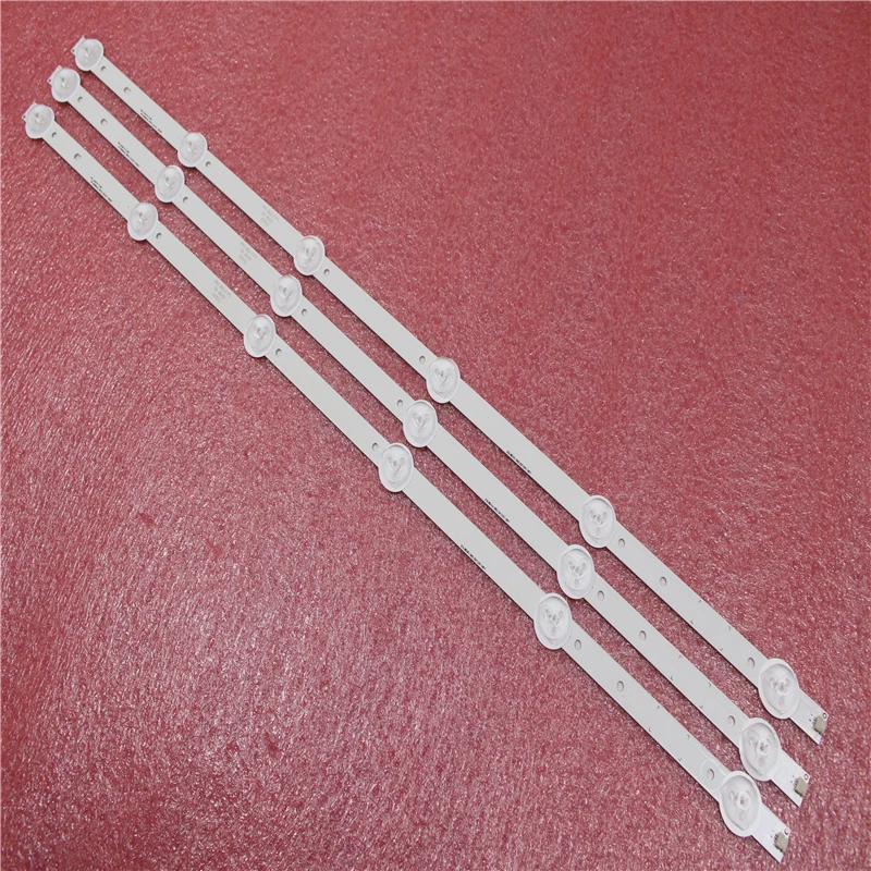 

3pcs LED backlight strip for Changhong Hisense 32'' TV 850115499 LB-C320X14 SVJ320AK3 SVJ320AG2 SVJ320AL1 Rev01 6LED new