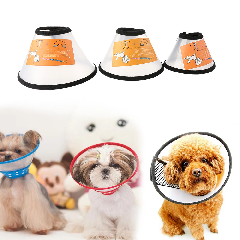 

Shower Tool Dog Cat Protective Collar Wound Healing Protection Cover Cone Shape Anti-Bite Pet Protective Collar Pet Supplies