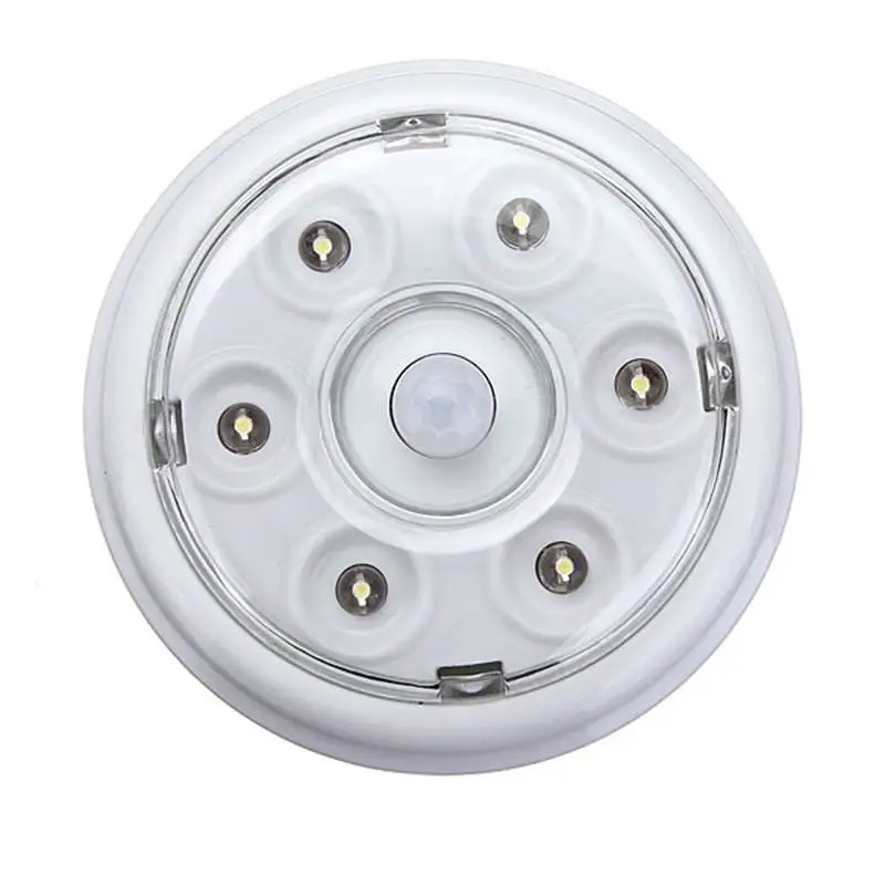 

Arrvial 6 LED Wireless Infrared PIR Auto Sensor Motion Detector Battery Powered Door Wall Light Lamp
