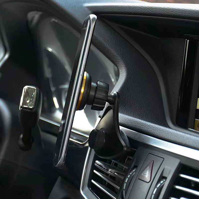 JOVEINS Car Phone Mount CD Slot Car Phone Holder for iPhone 8 Magnetic Holder Stand Clip Cell Phone