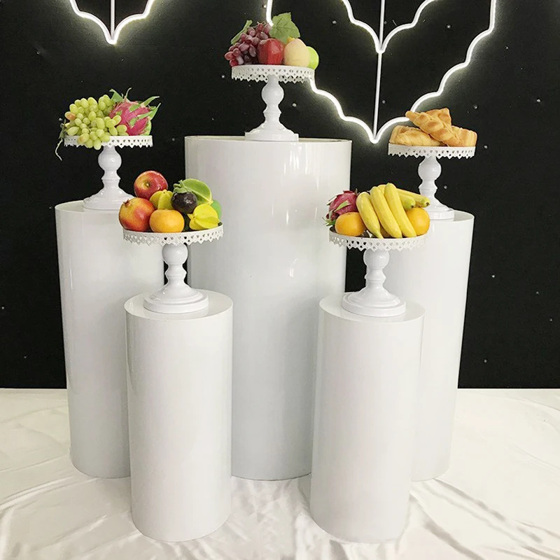 5 шт. Свадьба/стол центральным DIY торт Держатели/подставка для горшка Металл дорога приводит подставка для цветов для свадьбы
