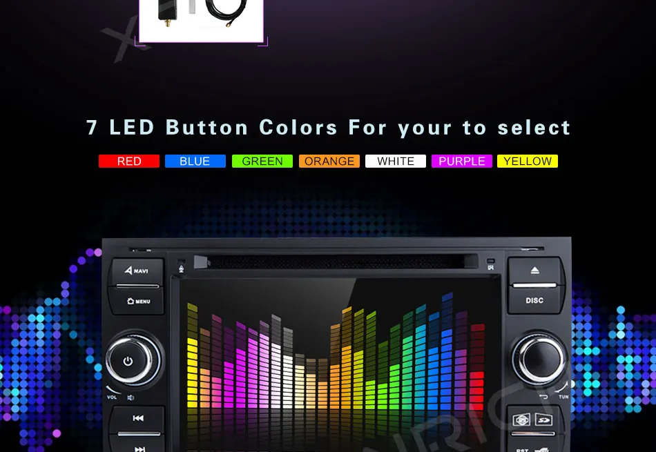 Flash Deal 2 din Car DVD Player Multimedia For Ford Fiesta Ford Focus 2 Mondeo 4 C-Max S-Max Fusion Transit Kuga AutoRadio GPS Navigation 15