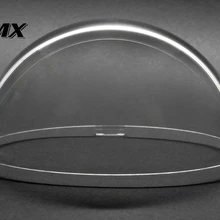 JMX 3 дюймов Акриловые Крытый/наружного видеонаблюдения Замена Ясно Камера Корпус безопасности купольная Камера Корпус