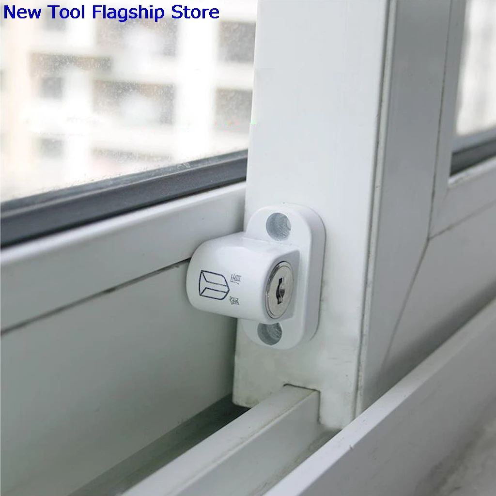 Child Safe Sliding Patio Locking Door Bolt Window Locks Aluminum Steel ...