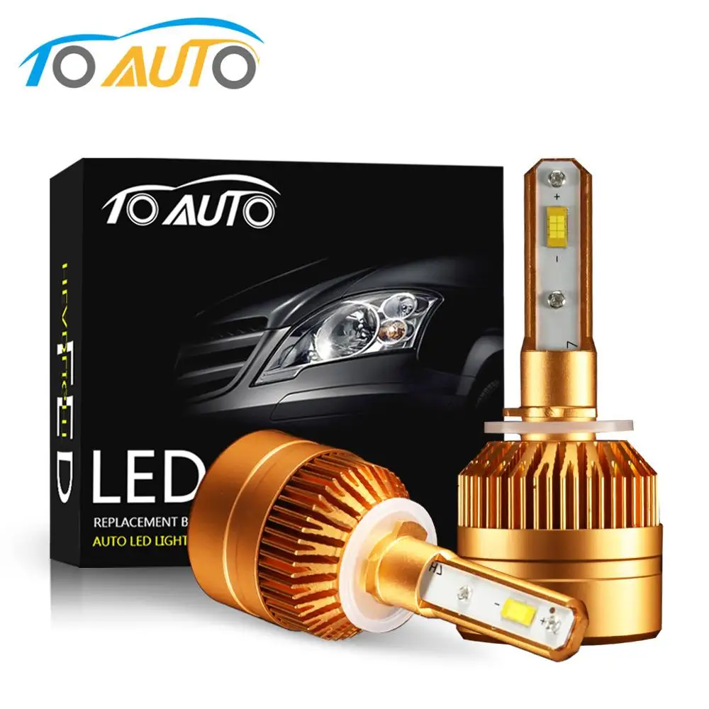 

LED Headlight H27 880 881 890 Led Bulb 6000K 8000LM LED Auto Headlamp h27w h27w1 h27w2 led Automobiles LED Lights 12V 24V White