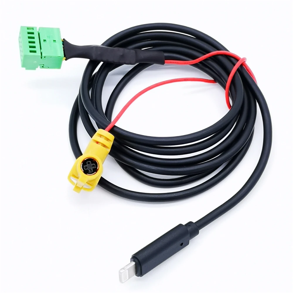 

For Audi Q5 A6L A4L Q7 A5 S5 installation MMI 3G AMI Harness Multimedia Apple 7 8 X AUX
