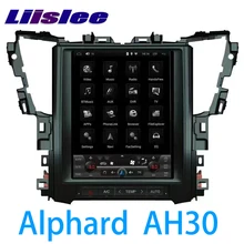 LiisLee Автомобильный мультимедийный gps Hi-Fi аудио Радио стерео для TOYOTA Alphard Vellfire AH30~ стиль навигации NAVI