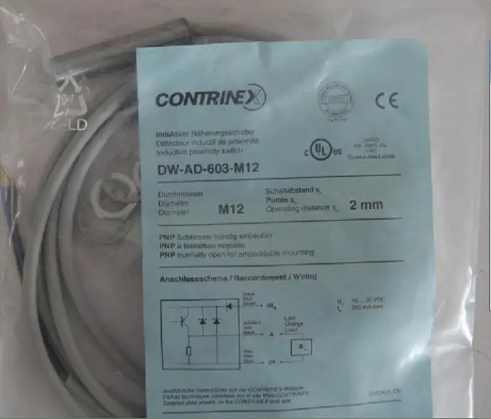 Details about   1 pcs new Contrinex DW-AD-603-M12-120 One year warranty 