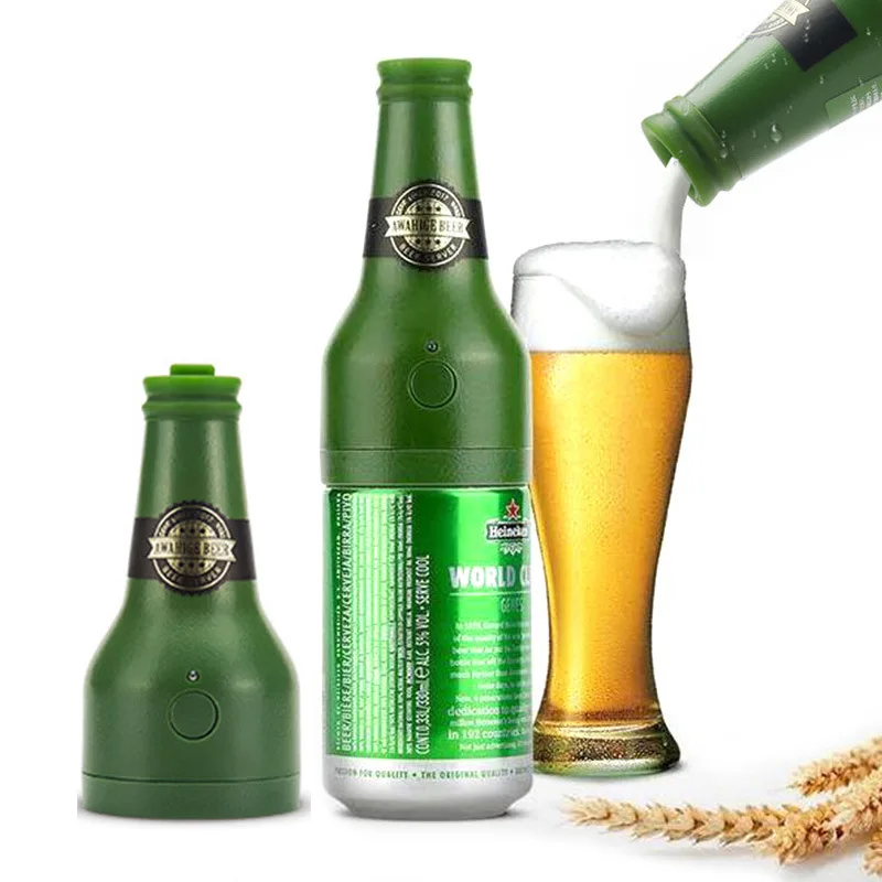 

Outdoor Portable Beer Foaming Apparatus Cola Champagne Bubbler Ultrasonic Vibration Battery Drinking and Watching Ball Games