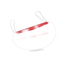 50 шт. одноразовый лицевой щит для лака для волос маска Банг Триммер Инструменты для стрижки волос щит Парикмахерская защитная маска