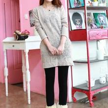 50 шт./партия, кашемировая Милая женская одежда, леггинсы, Колготки с начесом, тонкие бархатные узкие теплые леггинсы