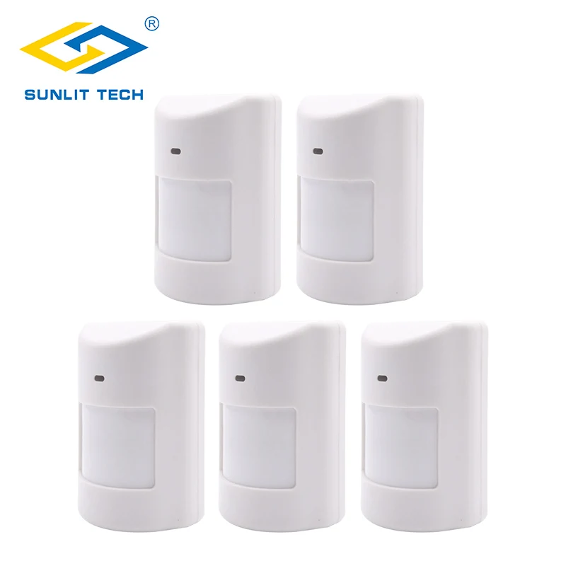 

5pcs/Lot Wireless Pet Immune Pir Motio Sensor For 433Mhz Infrared Motion Detector for Home Security Alarm System alarma sensor