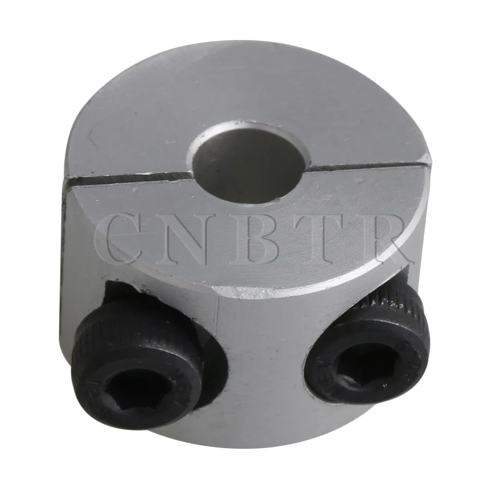 CNBTR Aluminum Alloy Double Split Shaft Collar with 1/4" Bore Hole and