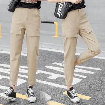 

Outdoor Fashion Casual Sports Pants Women Travel Hiking Multi-pockets Trousers Climbing Camping Trekking Military Tactical Pants