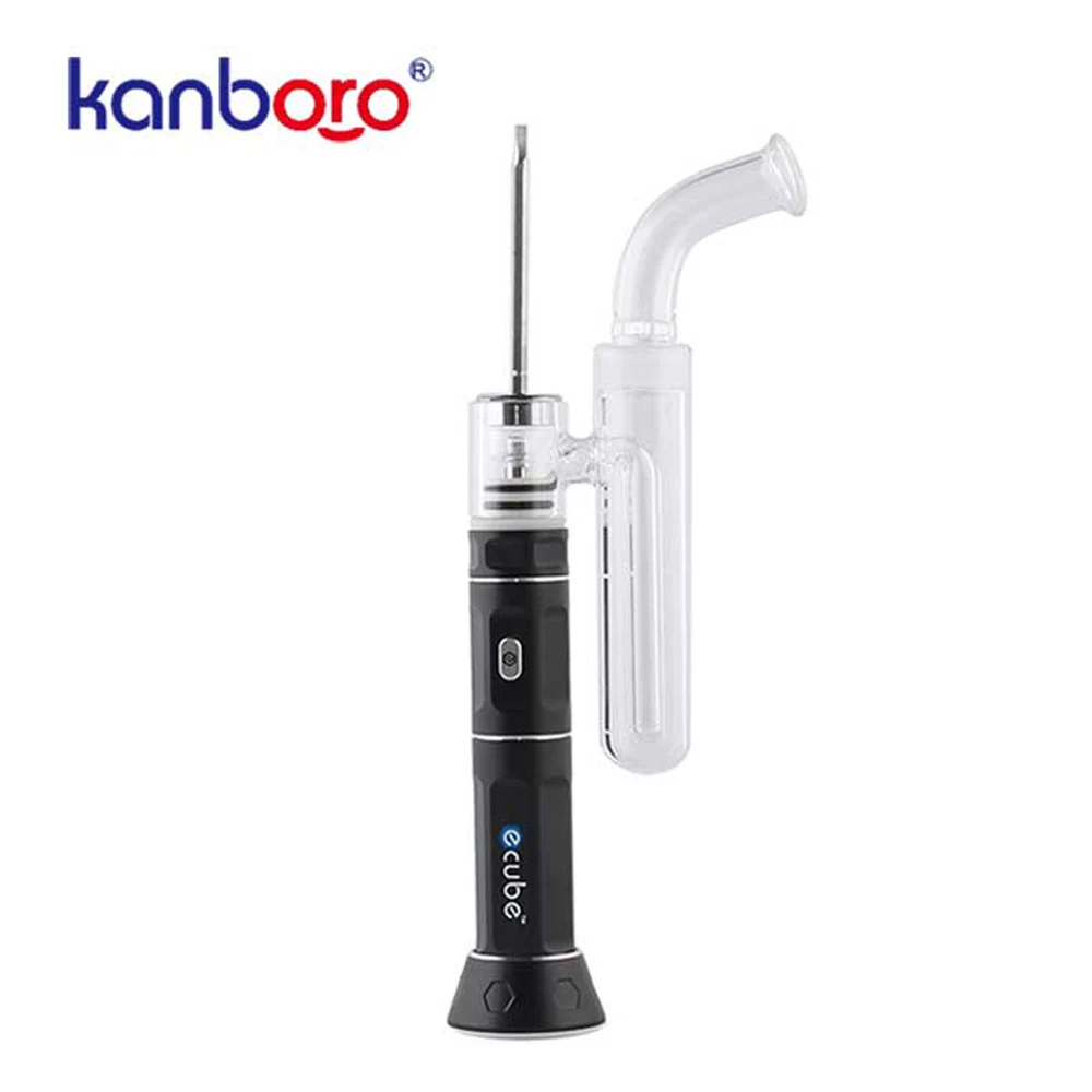 

E Cig Kanboro Ecube 510 Nail Kit Wax Vaporizer Huge Smoking 510 Spring with Titanium/Ceramic/Quartz Nail vs G9