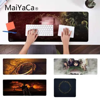 

MaiYaCa Beautiful Anime In Stocked lord of the rings DIY Design Pattern Game mousepad Rubber Mouse Durable Desktop Mousepad