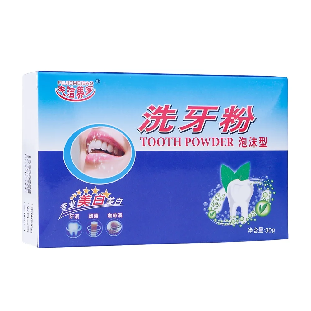 

Tooth Whitening Powder 30g Fresh Dazzle Teeth Brighten Oral Hygiene Cleaning Tools Plaque Tartar Stains Remover Gentle