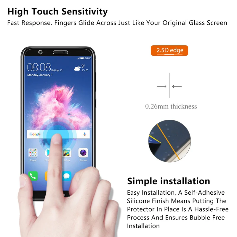 9H закаленное стекло для Huawei Honor 8x max 8 lite 9 9lite экрана 10 V9 V10 V20 9i 9play пленка 9|Защитные