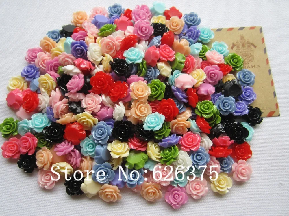

Rena!! Min.order $6 (mix order), Resin 15mm Hot Mini Cute Flower for Hair Bow Scrapbooking Phone Deco, DIY (15mm), Free Shipping