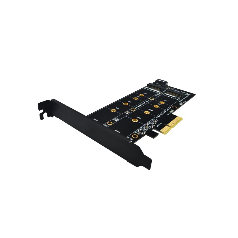 PCIE для M2 адаптер M2 SSD NVME M ключ M.2 NGFF B Ключ SATA порт в PCI Express 3,0x4 Райзер Поддерживаемые карты 2280 2260 2242 2230 22110