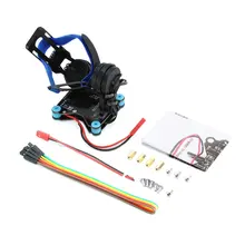 Сверхлегкий 2 оси мини Дрон на ру карданный комплект аэрофотосъемка с видом от первого лица PTZ 108G металла 2206/100 T бесщеточный GOPRO3/GOPRO4 ЧПУ разных цветов с шарнирным соединением для смартфона