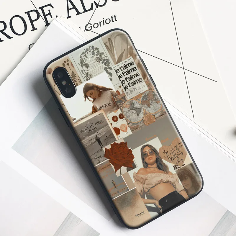 

Dua Lipa Fashion Collage Coque Soft Silicone TPU Phone Case Shell For Apple iPhone 5 5s Se 6 6s 7 8 Plus X XR XS MAX