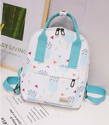 Качественные женские школьные сумки с большой вместительностью для девочек-подростков, водонепроницаемые дорожные сумки из ткани Оксфорд, рюкзак для ноутбука, розовый рюкзак Mochila - Цвет: Small White