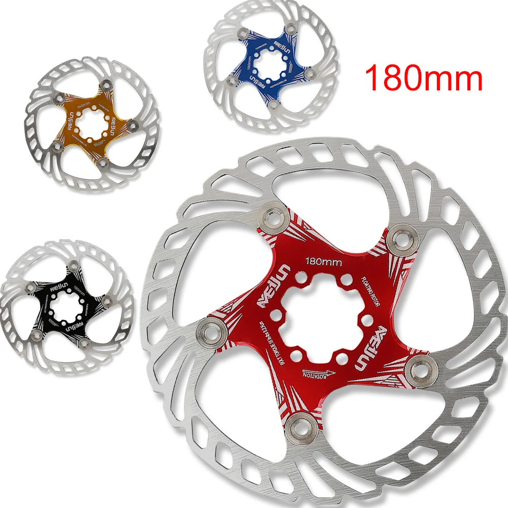 MEIJUN 6/7 дюймов 160 мм 180 мм 5 отверстий вращающийся диск тормозной ротор горный велосипед диски для горных велосипедов тормозной ротор с T25 винты