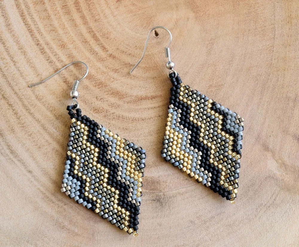 

Shinus Wholesale 5Pairs/lot MIYUKI Earrings Handmade Accessories Jewelry Lover Miyuki Design Beadwork Jewels Insta Fashion 2019